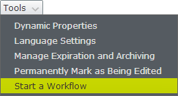 Improved workflows