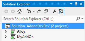 Projects in solution